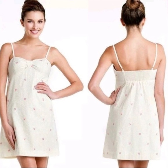 Lilly Pulitzer Dresses & Skirts - Lilly Pulitzer Kelley Starfruit Horseshoe Dress size 4